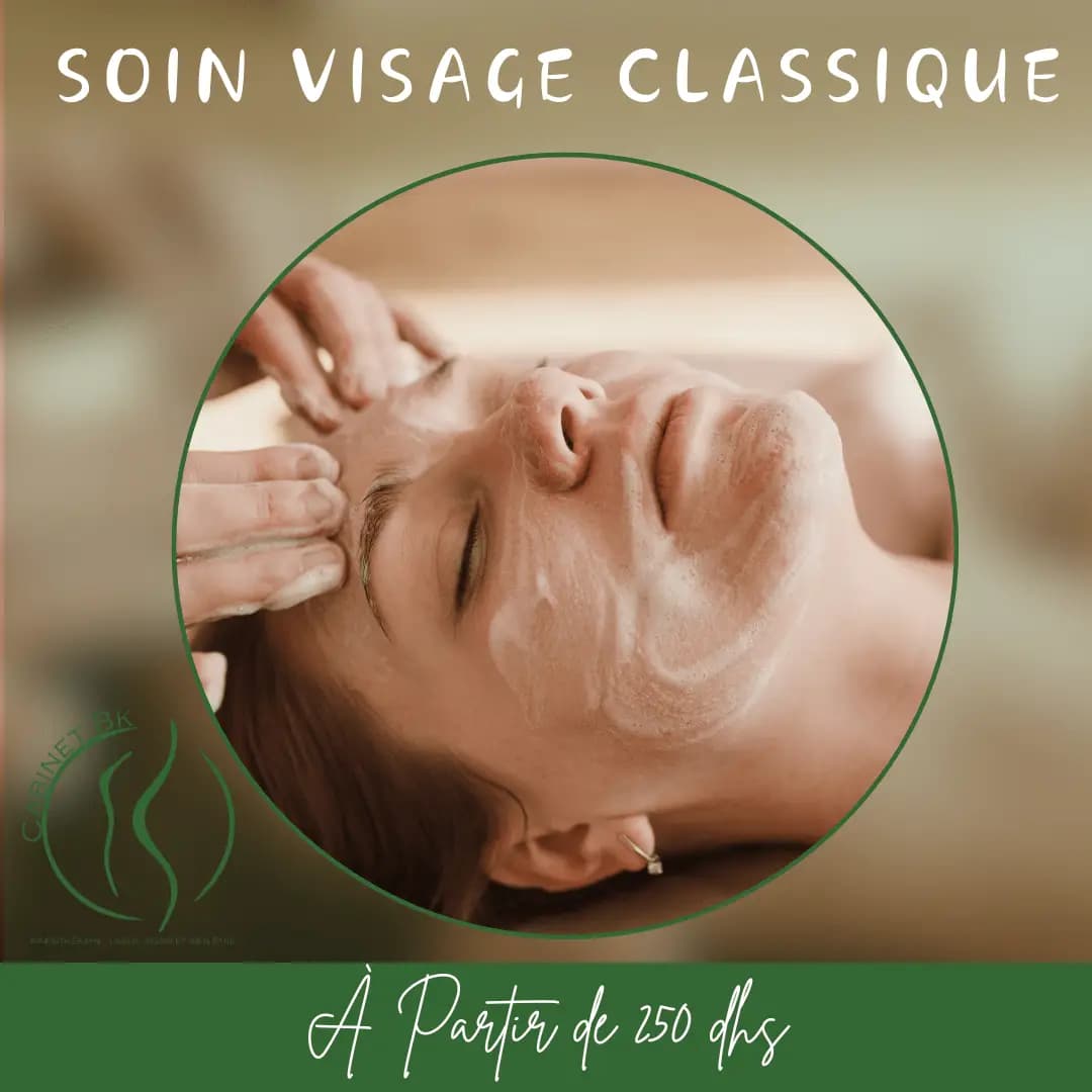 Soin visage classique