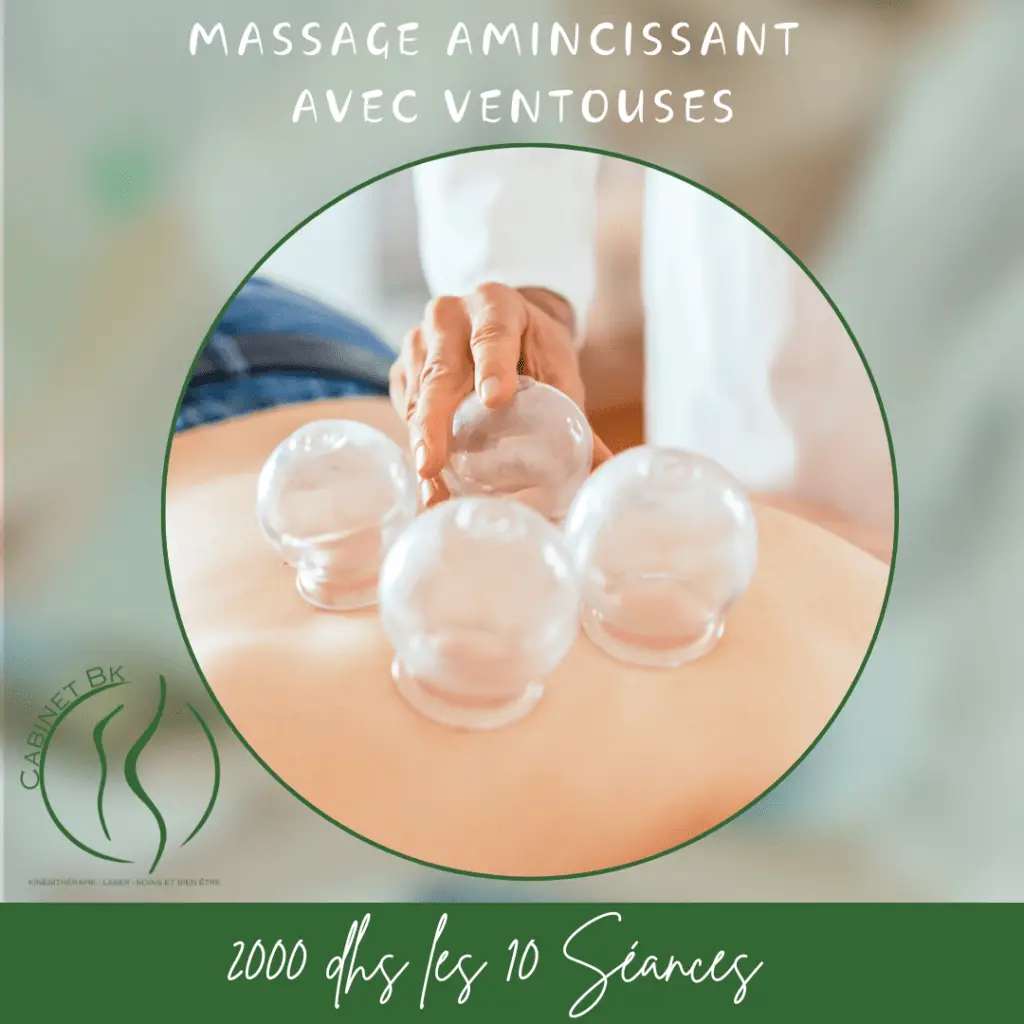 Massage amincissant avec ventouses à Rabat pour affiner la silhouette et réduire la cellulite – Cabinet BK